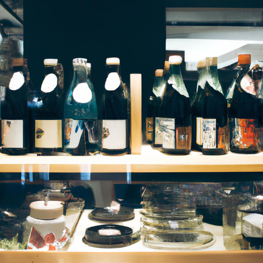 厳選された地酒の数々