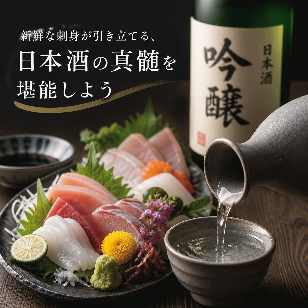 新鮮な刺身が引き立てる、日本酒の真髄を堪能しよう
