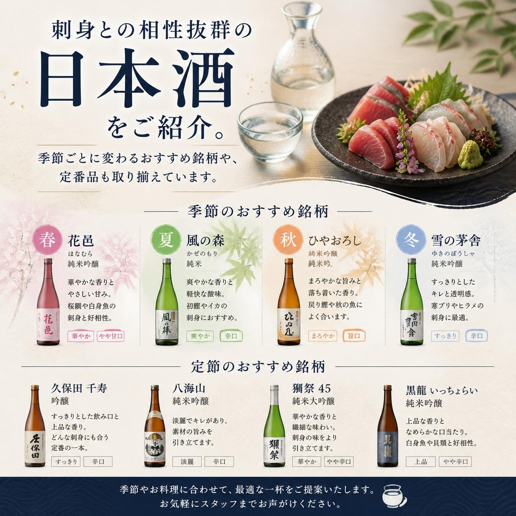 厳選日本酒一覧