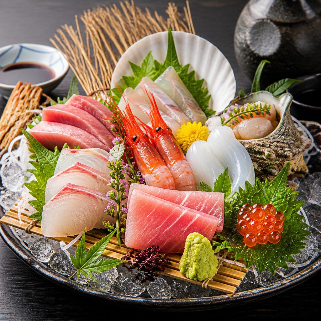 日本海の恵みを一皿に。鮮度抜群の海鮮刺身を味わう特別な時間