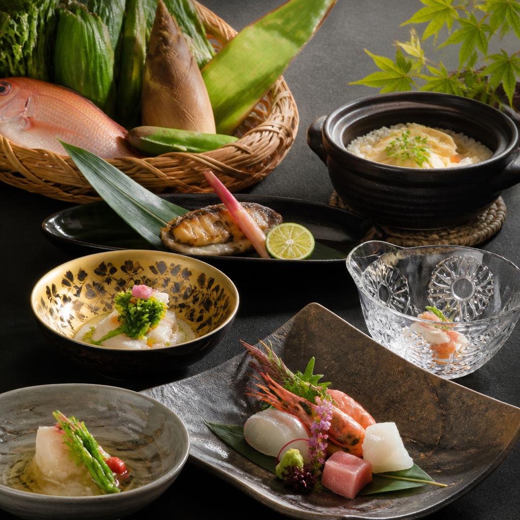 旬の食材を使った絶品料理