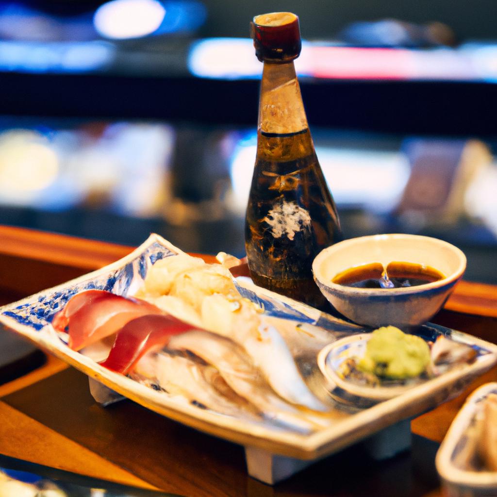 カウンターで味わう、日本酒と魚介の至福のペアリング