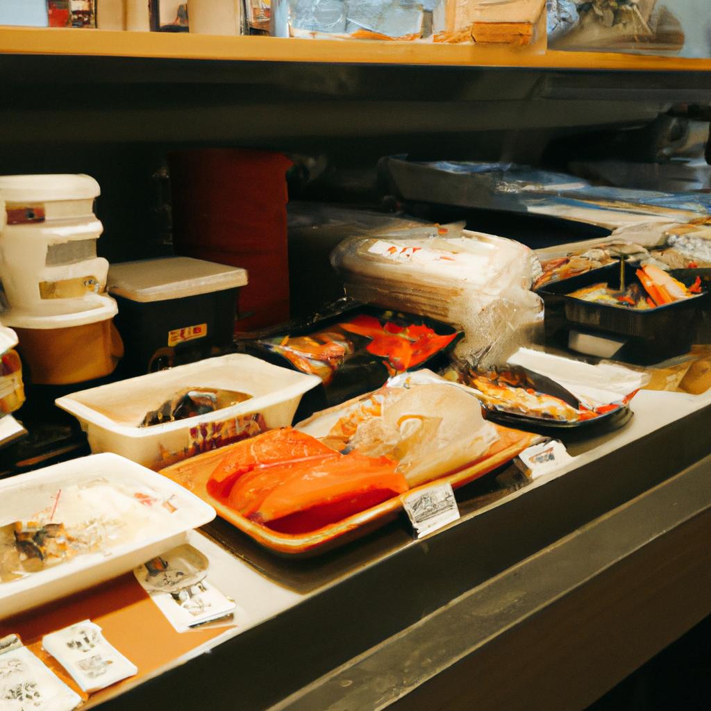 カウンター席で味わう、旬の海鮮と和の心
