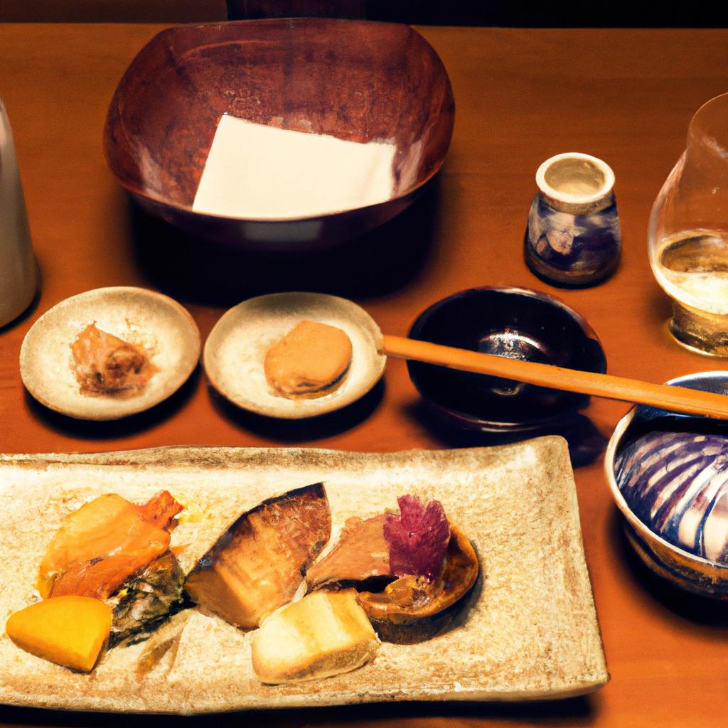 落ち着いた雰囲気で楽しむ、旬の日本料理と地酒のペアリング
