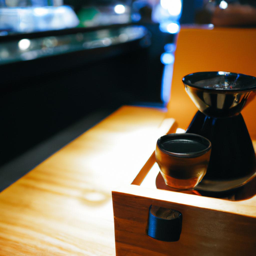 カウンター席で楽しむ日本酒の奥深い魅力