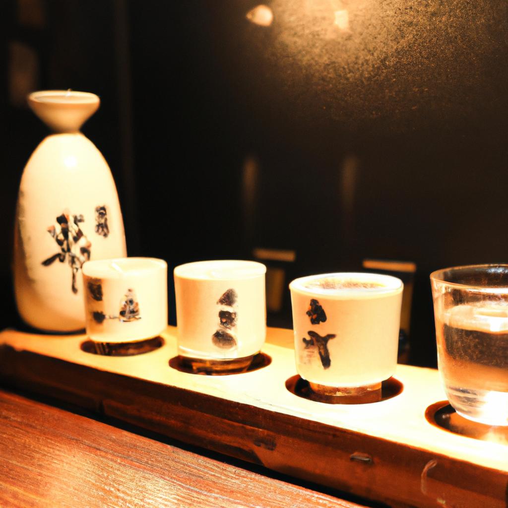 厳選日本酒の数々