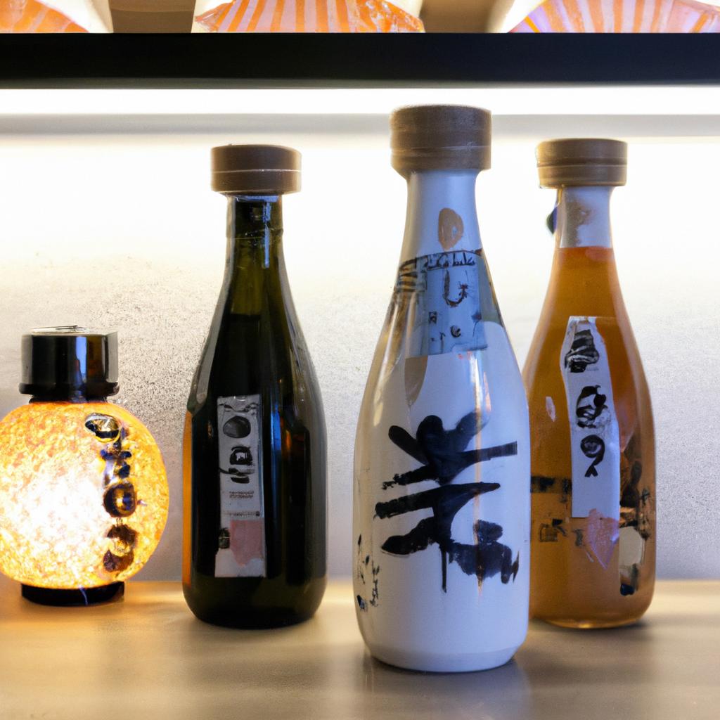 厳選日本酒のラインナップ